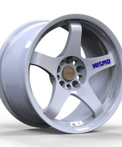 Nismo LMGT4 Style Wheels 18x10.5 +19 Square 40th Anniversary All White