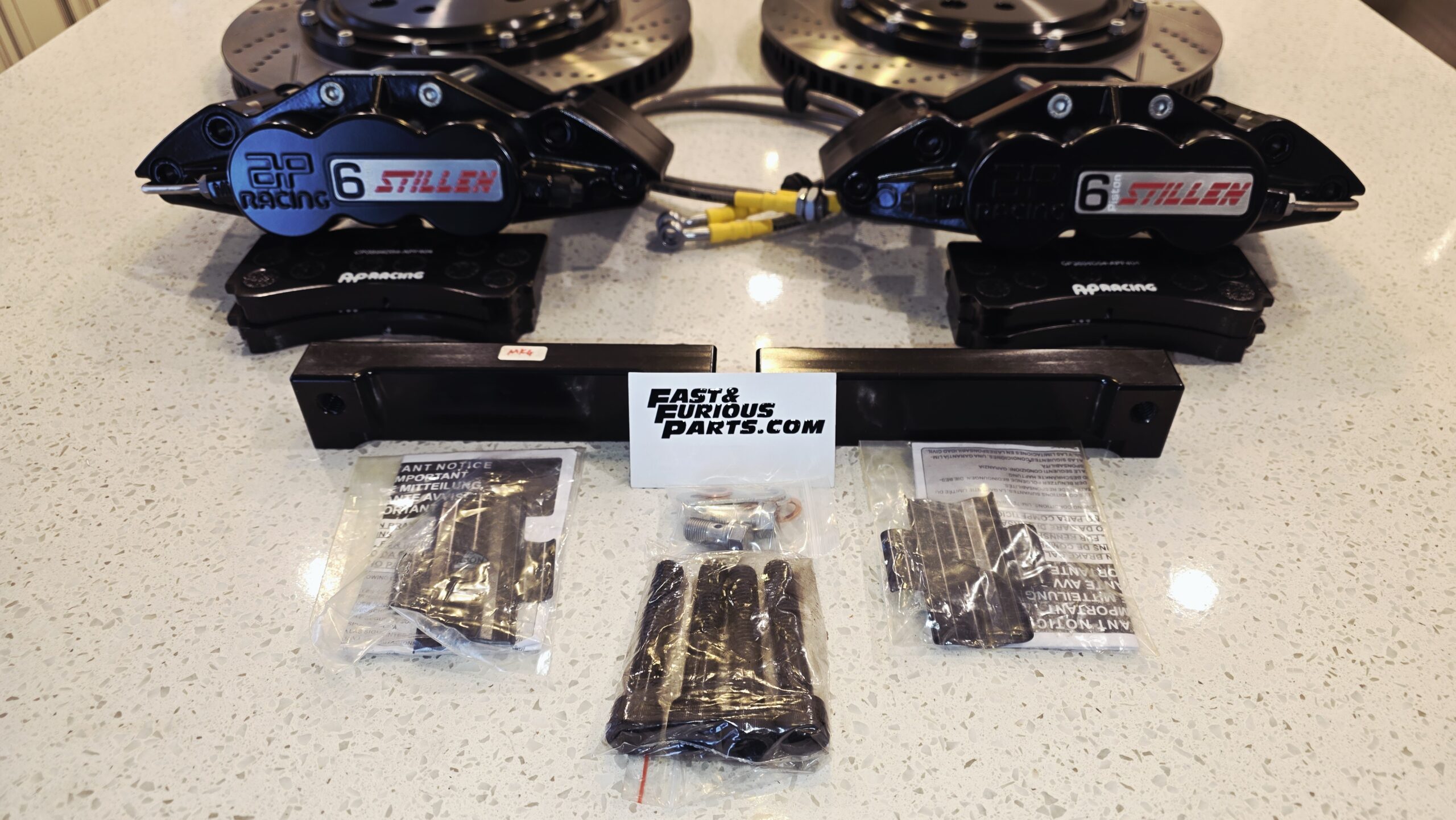 AP Racing Stillen Style 6 Piston BBK Fronts - Image 6